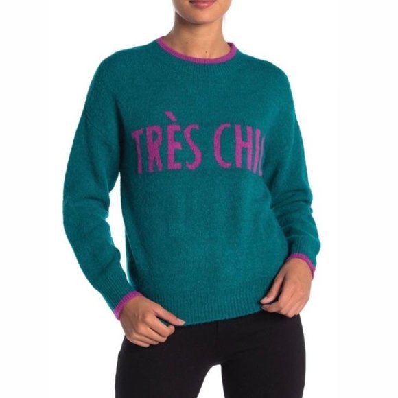 NEW Code x Mode Tres Chic Sweater Size Medium - Picture 8 of 8